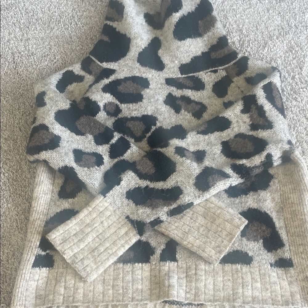 Leopard Print Sweater